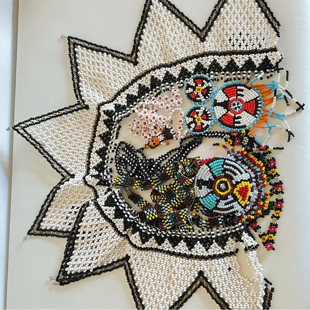 Beaded necklaces that need repair or for repurposing all damaged native seed - Picture 10 of 16